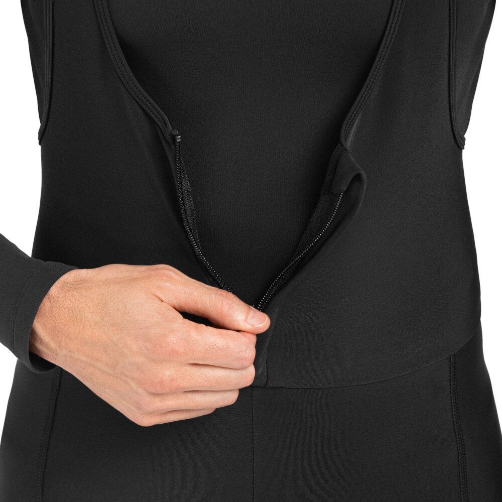 Herren Radsport winter-fahrradträgerhose für DW Troms Schwarz 5/7