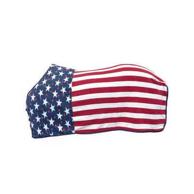 Western fleece antipilling deken chicago model usa vlag