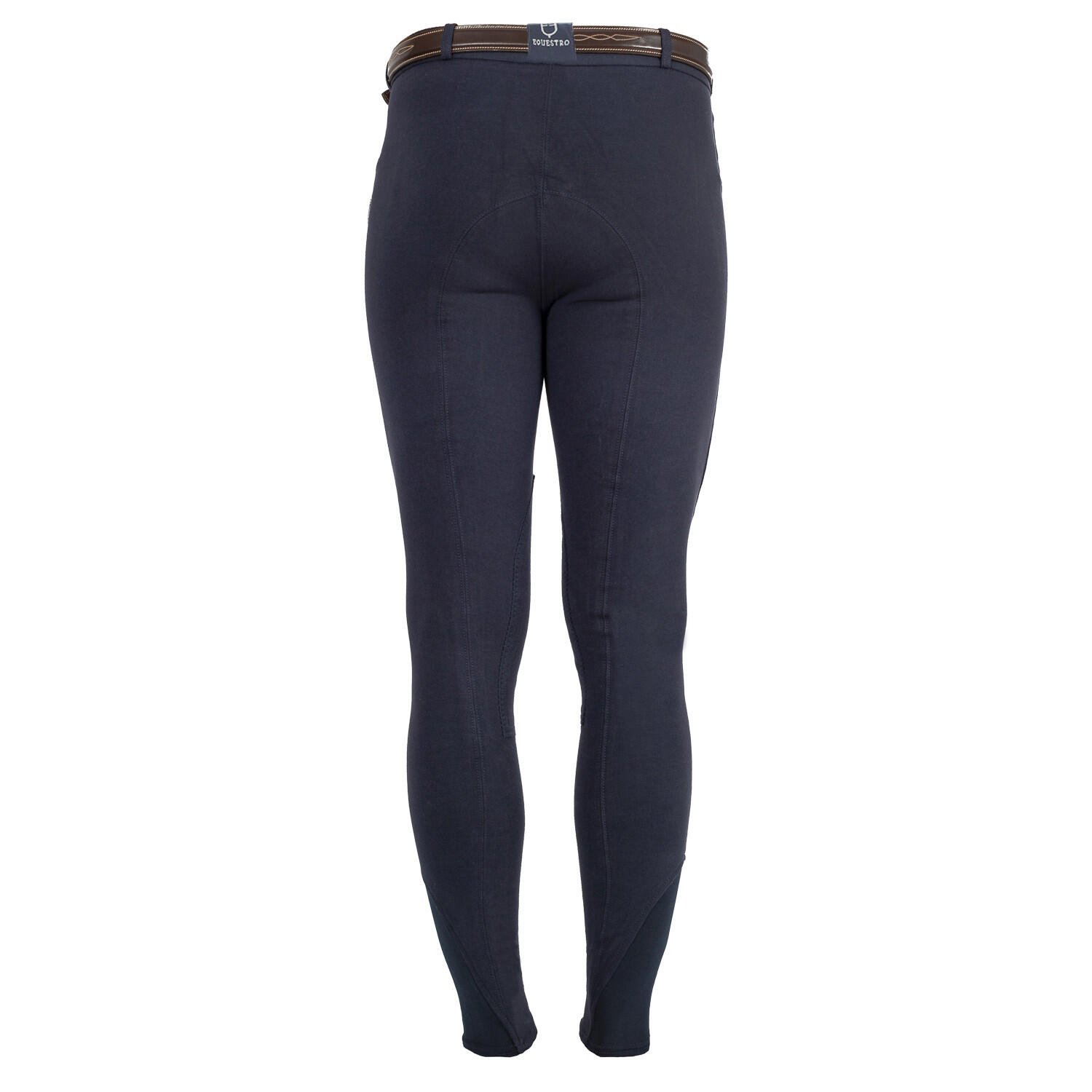 Pantaloni equitazione uomo in cotone elasticizzato 2/4