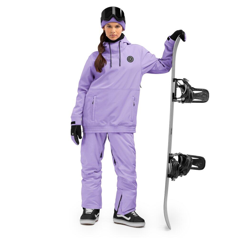 Women Winter sports 's snowboard jacket W1-W Snowy Lavender 3/7