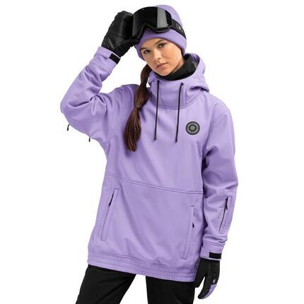 Veste snowboard femme Sports d'hiver W1-W Snowy Lavande