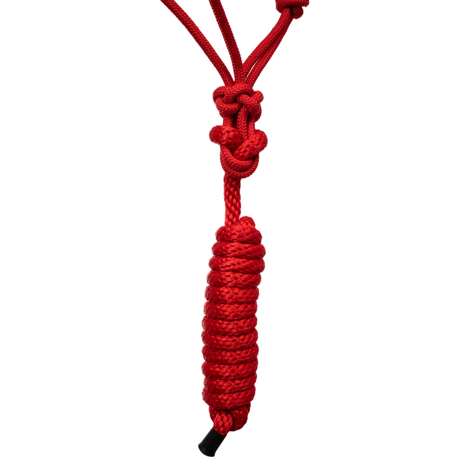 Cabestro de cuerda anudada con decoraciones navajo y cuerda guía 4/5