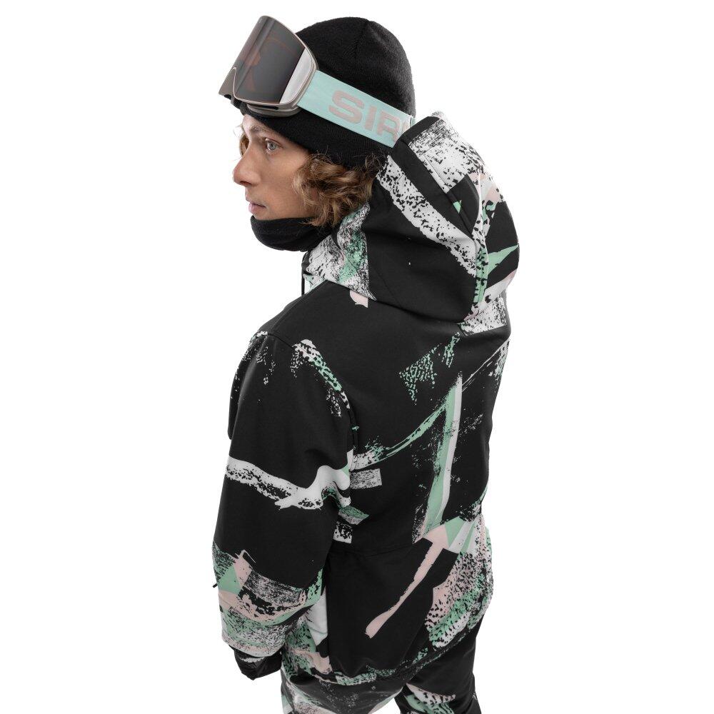 Giacca da snowboard da uomo Sport invernali W1 Crest Multicolore 2/8