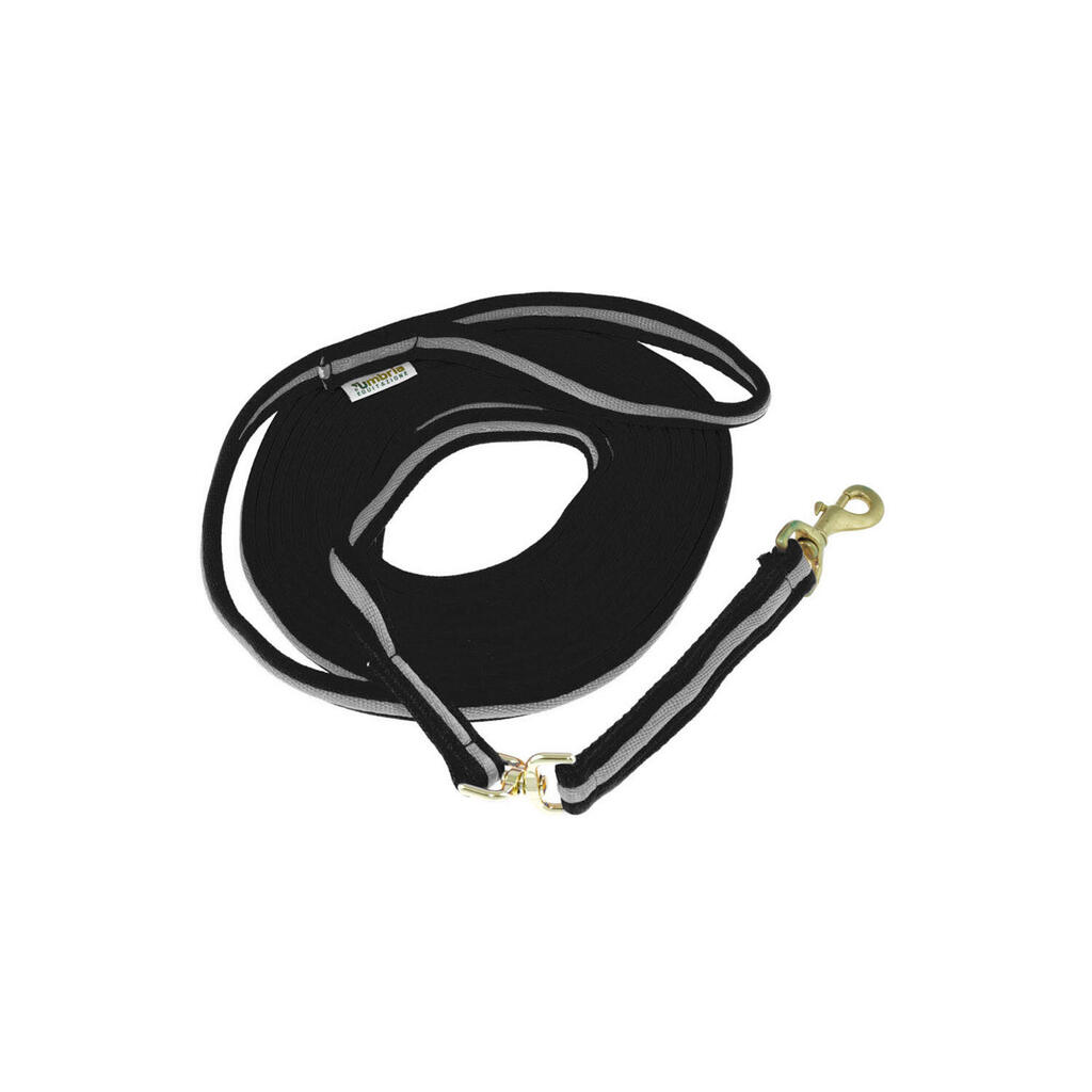 Lunge rein in padded cotton
