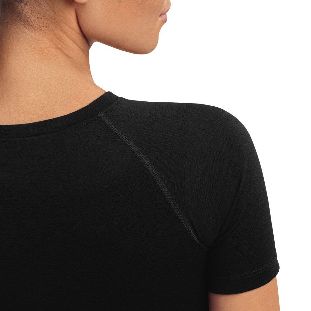 Sous-maillot vélo laine femme Cyclisme SRX Premium Skin Noir 6/7
