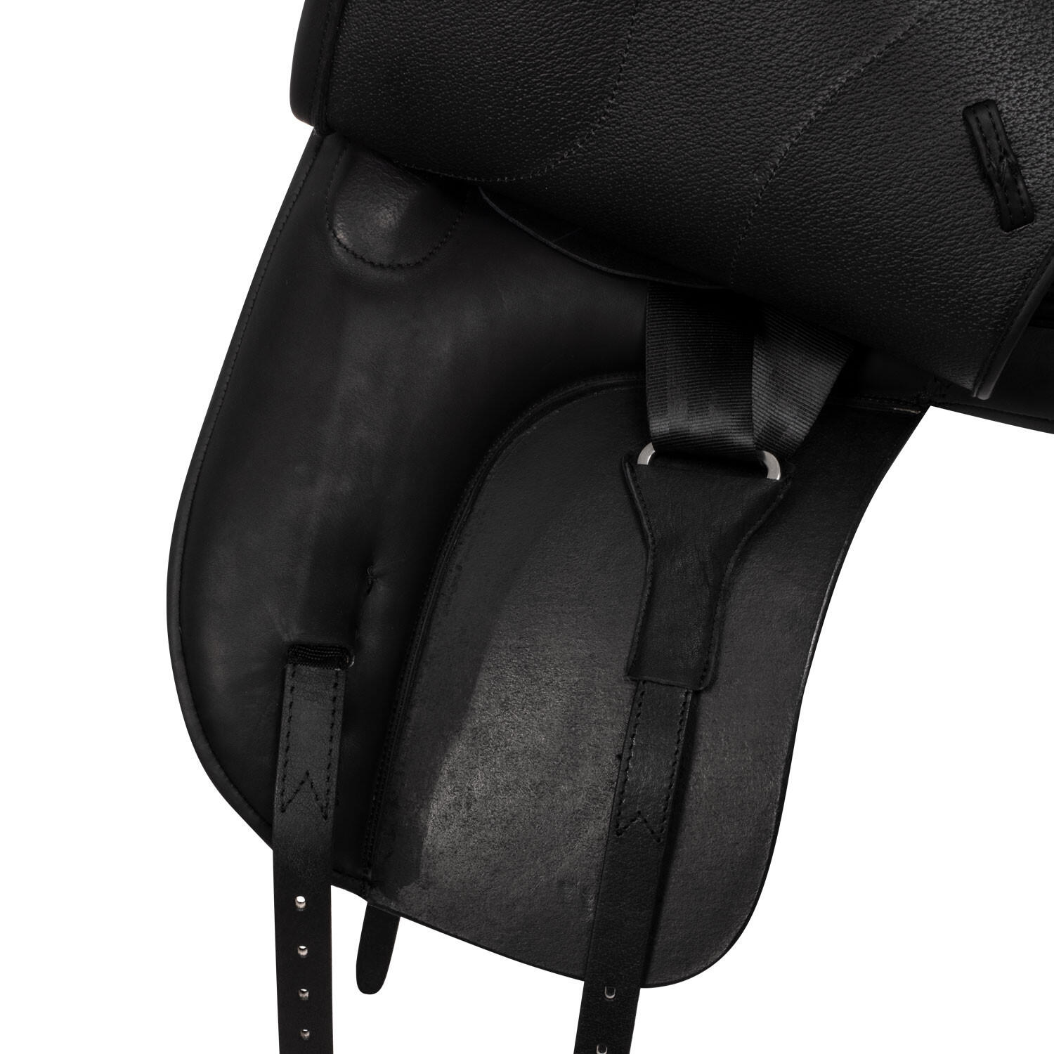 Selle de dressage en cuir doublé 5/7