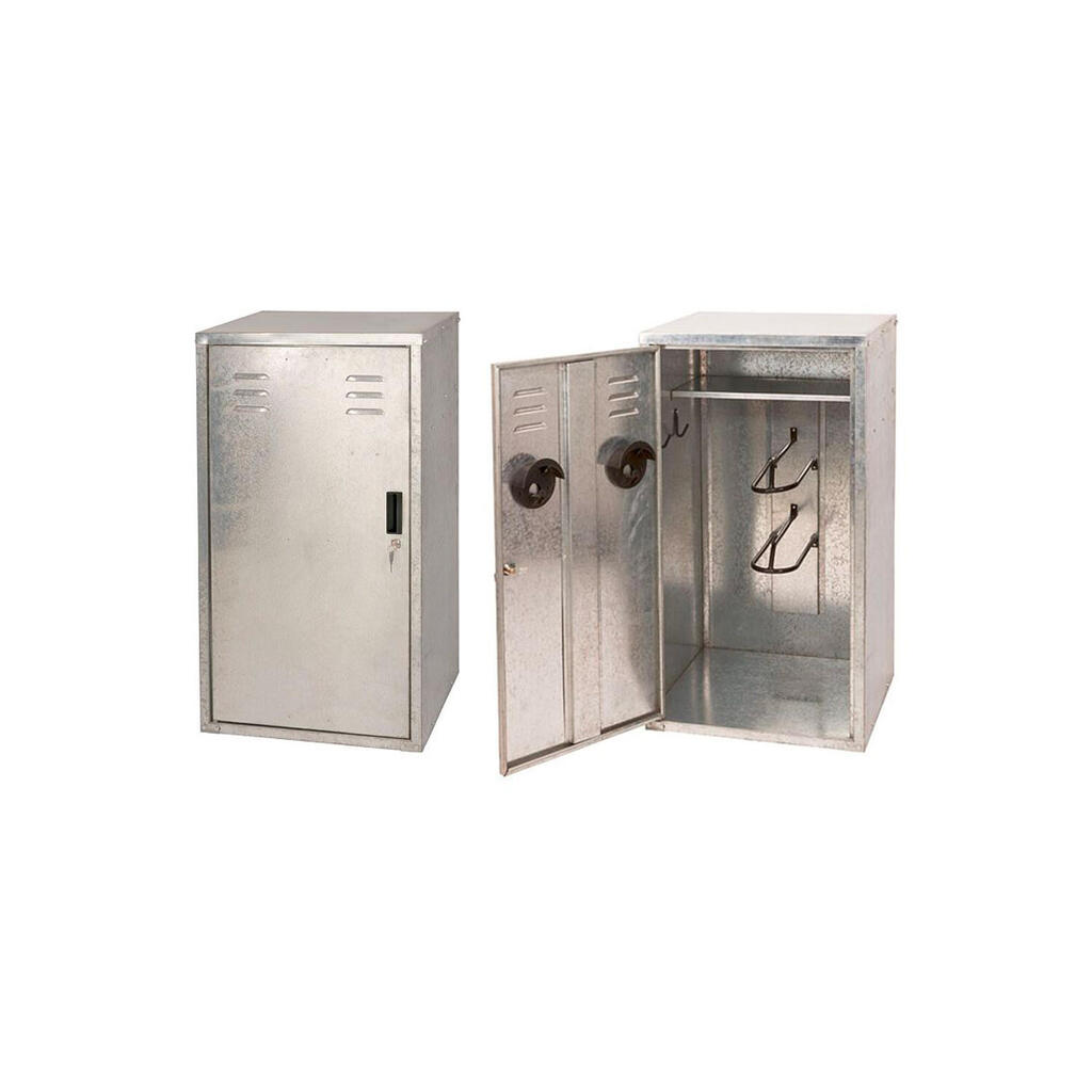 Saddle cabinet in galvanized steel
