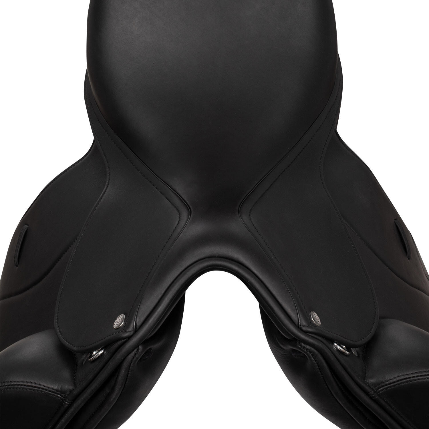 Selle de dressage en cuir doublé 4/7