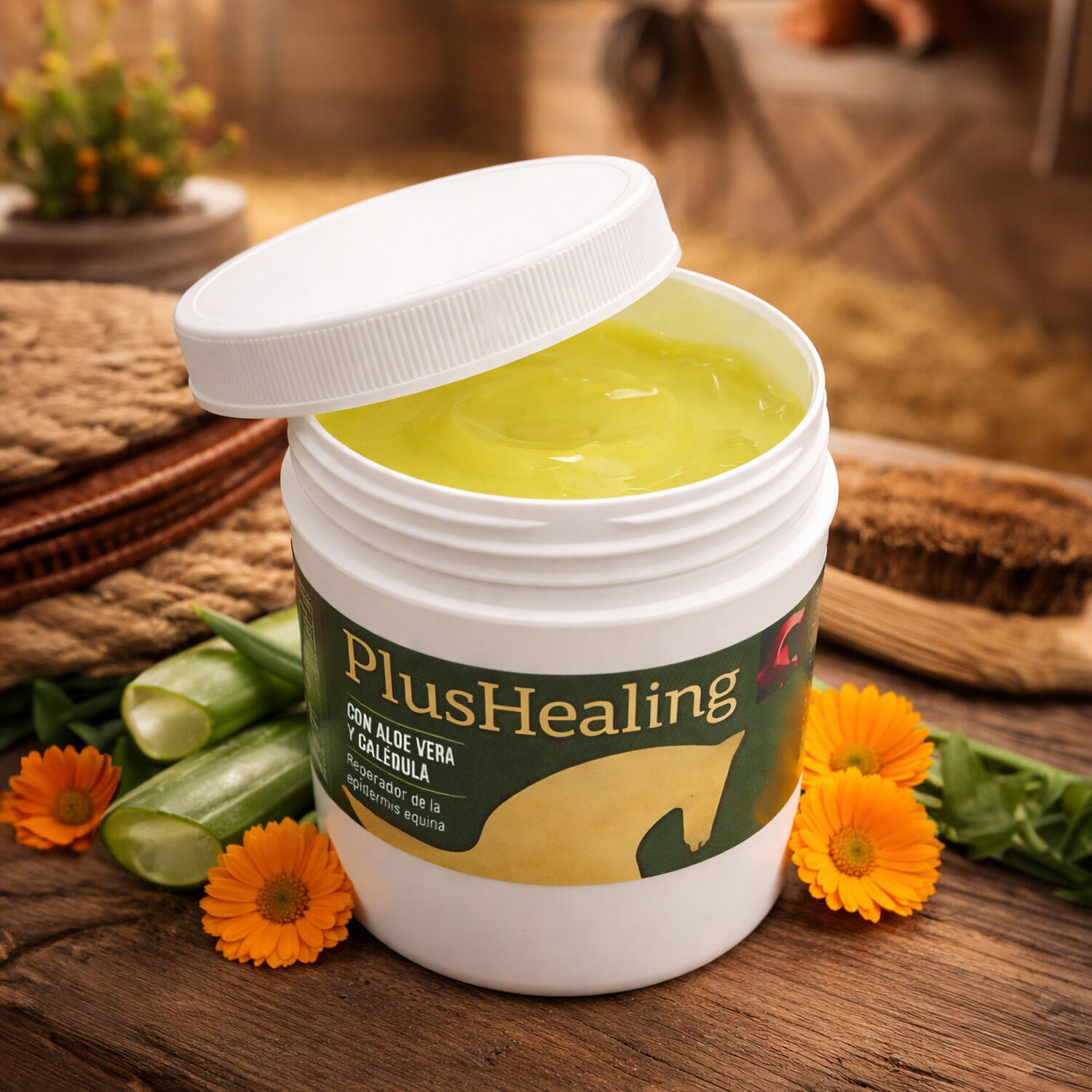 PLUSHEALING, crema para heridas, abrasiones o rozaduras. 500ml 3/6