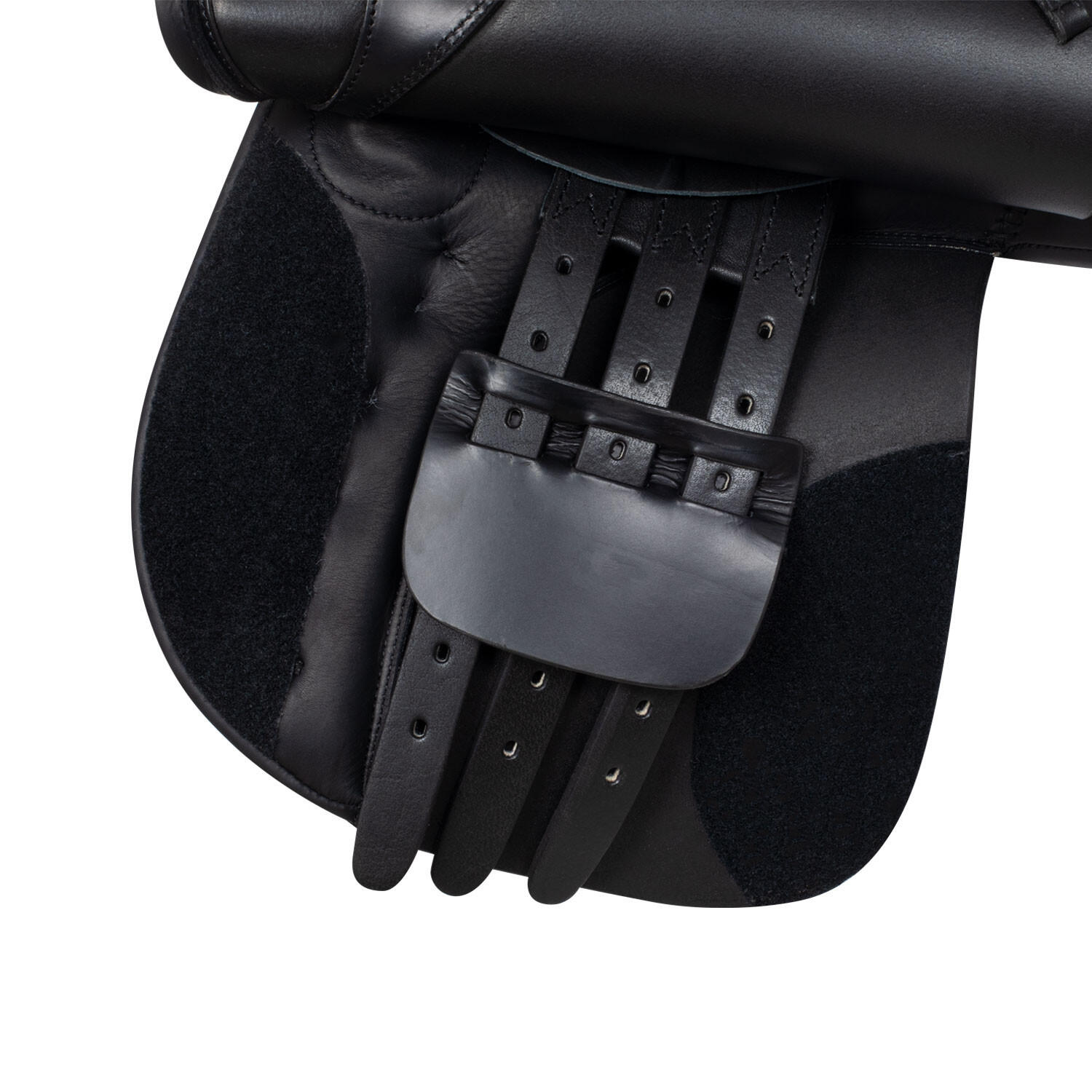 Selle d’équitation en cuir complet 6/7