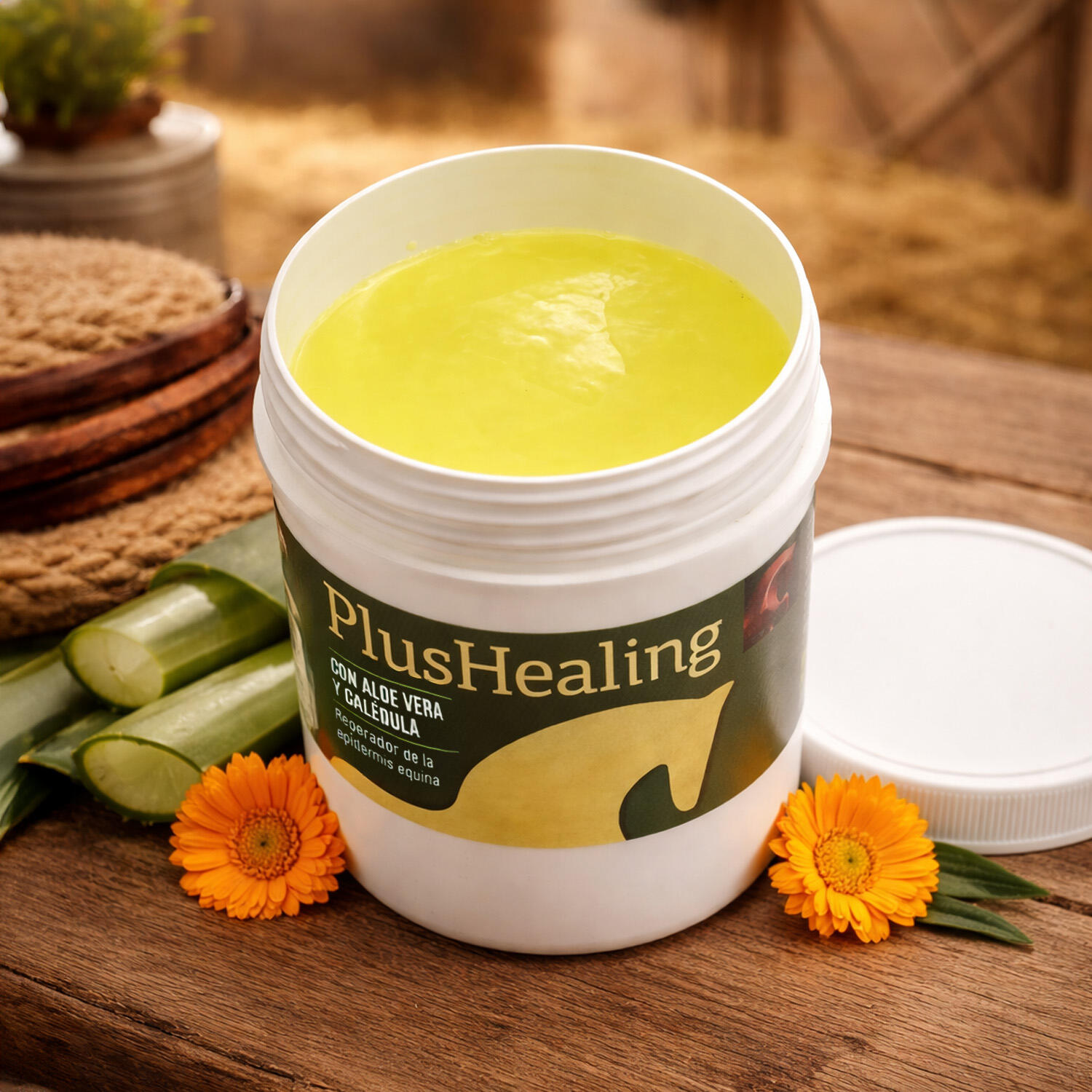 PLUSHEALING, crema para heridas, abrasiones o rozaduras. 500ml 4/6