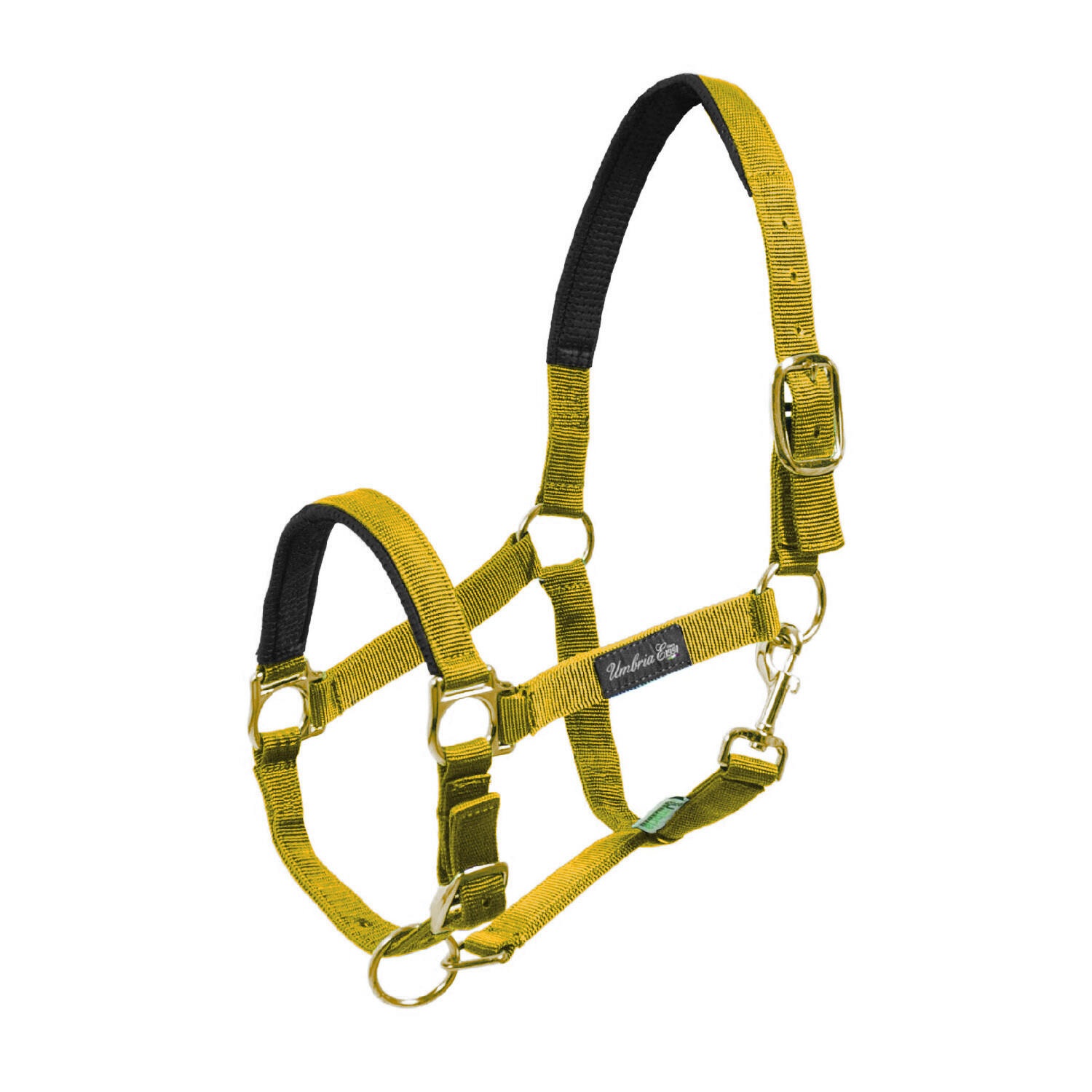 Reitsport Amesbichler Amka Licol à Nœuds Avec Anneaux - Noir Taille Demi-Sang