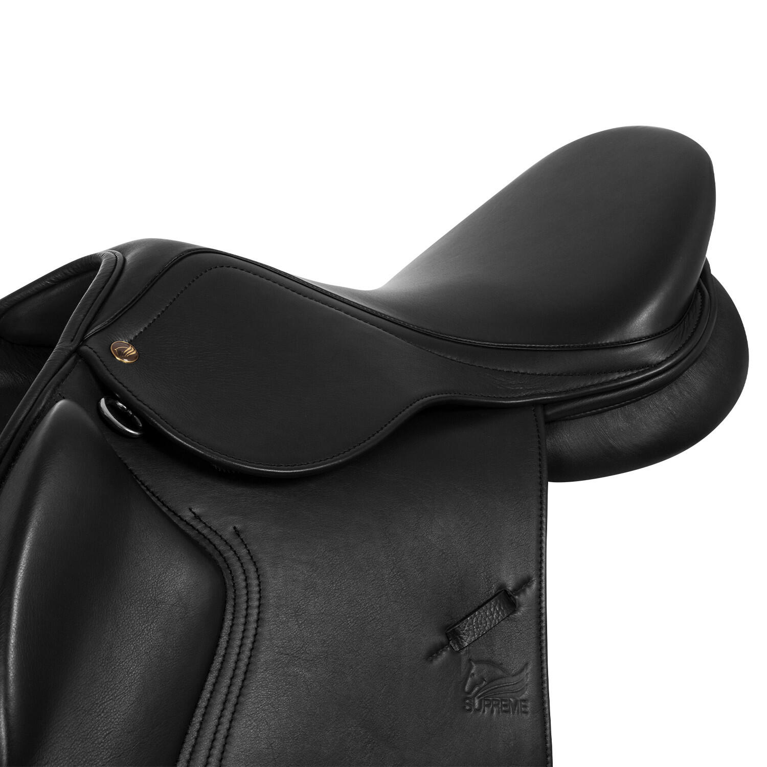 Selle De Saut Freeny – Cuir Anglais – Taille 17.5'' – Noire – Neuve