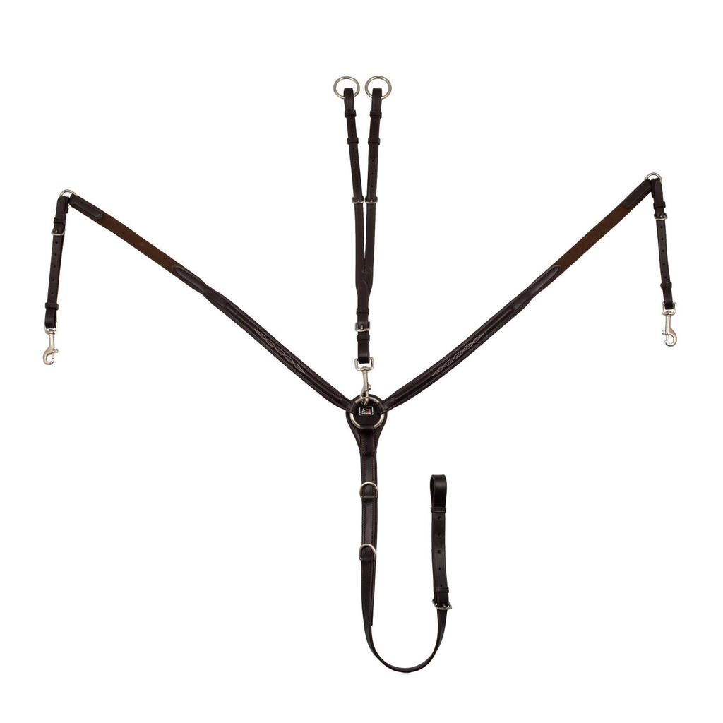 Contrast decorated breastplate