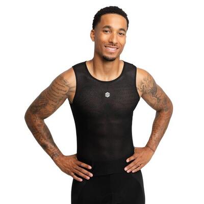 Maglia intima tecnica ciclismo da uomo Atomic Nero