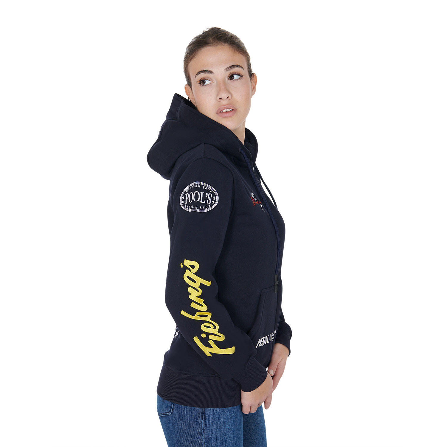 Felpa equitazione unisex multilogo 4/7