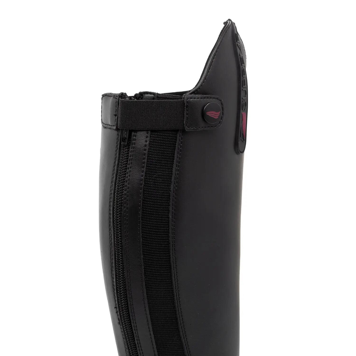 Gładkie syntetyczne buty jeździeckie dla dziewczynek Supreme 6/7
