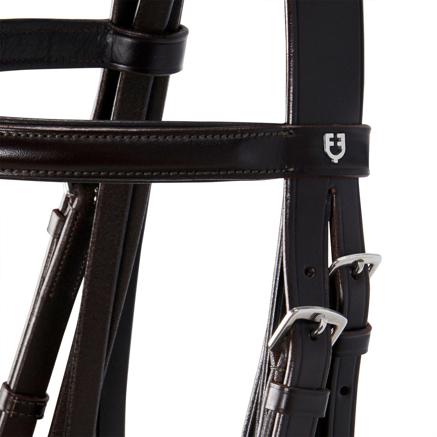 Briglia dressage in cuoio 3/7