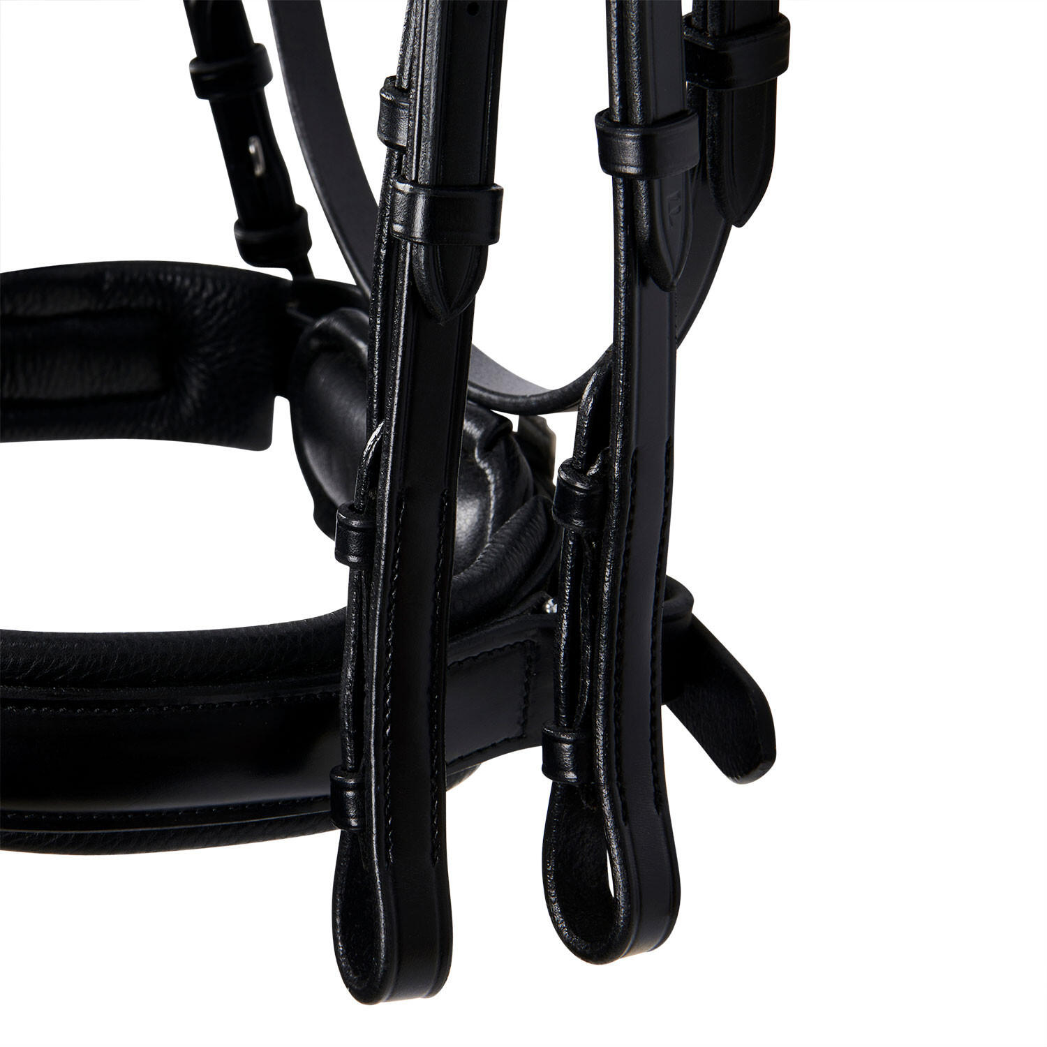 Briglia dressage in cuoio senza redini 4/7
