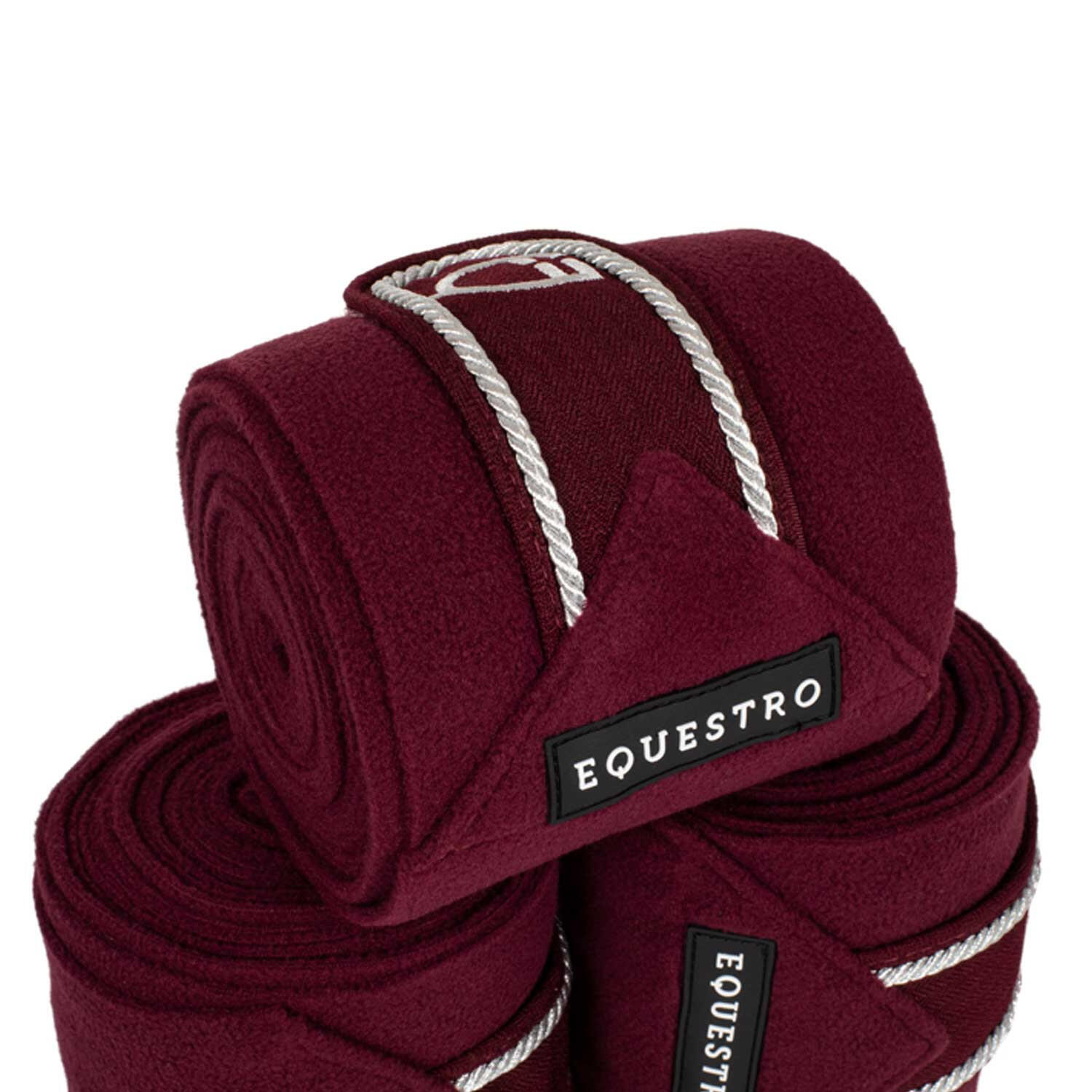 Bandas de borreguillo para pony con logo bordado 2/4
