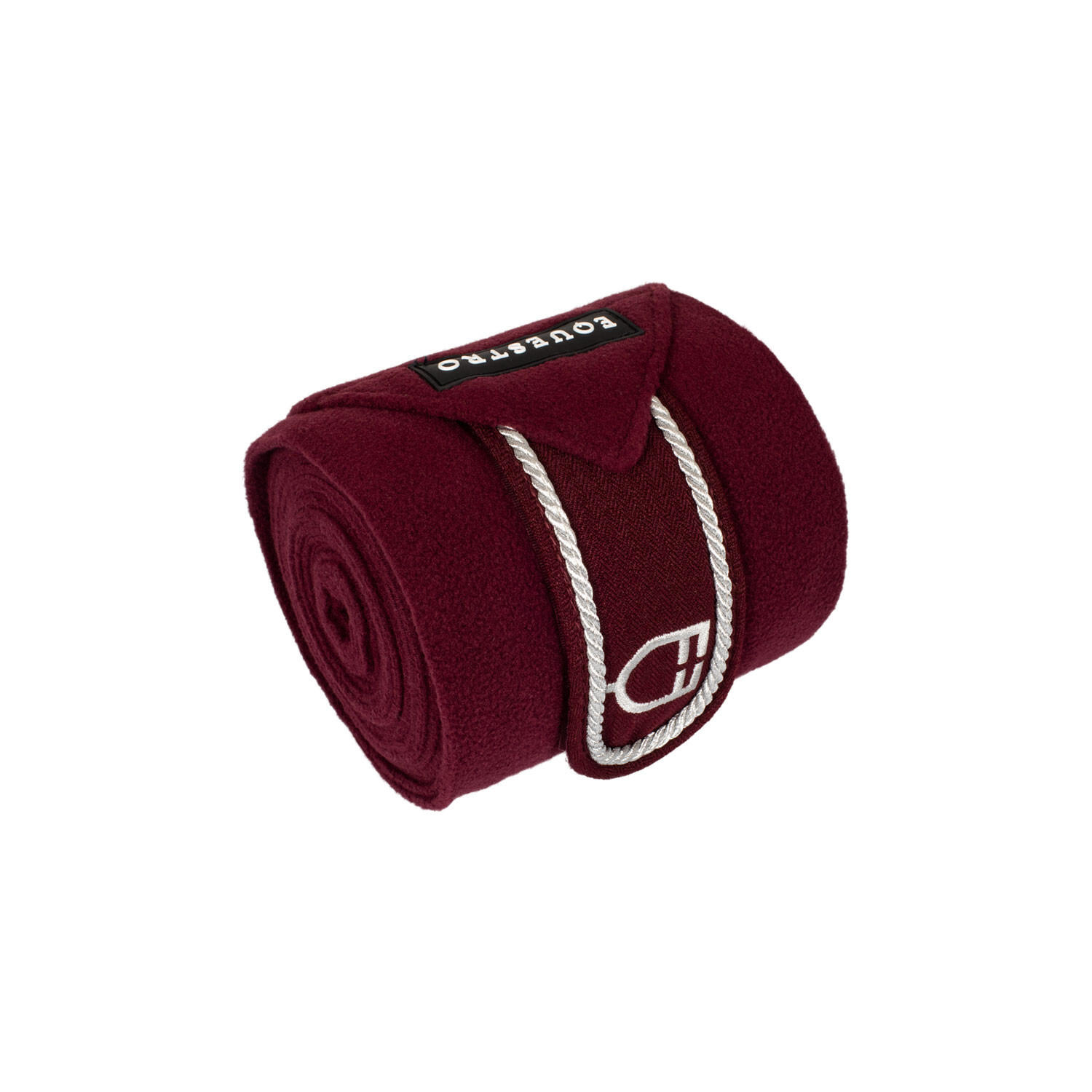 Bandas de borreguillo para pony con logo bordado 4/4