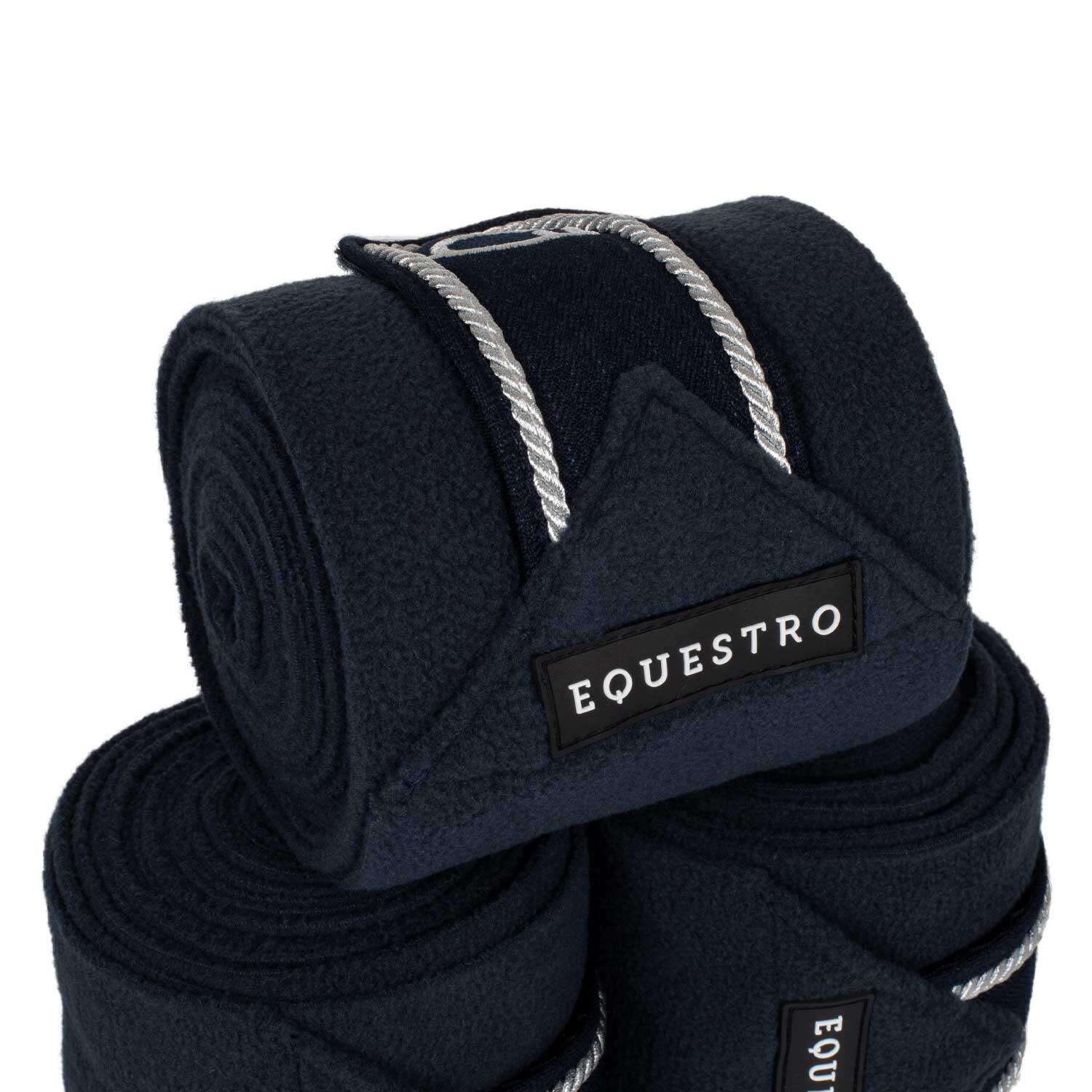 Bandas de borreguillo para pony con logo bordado 2/4