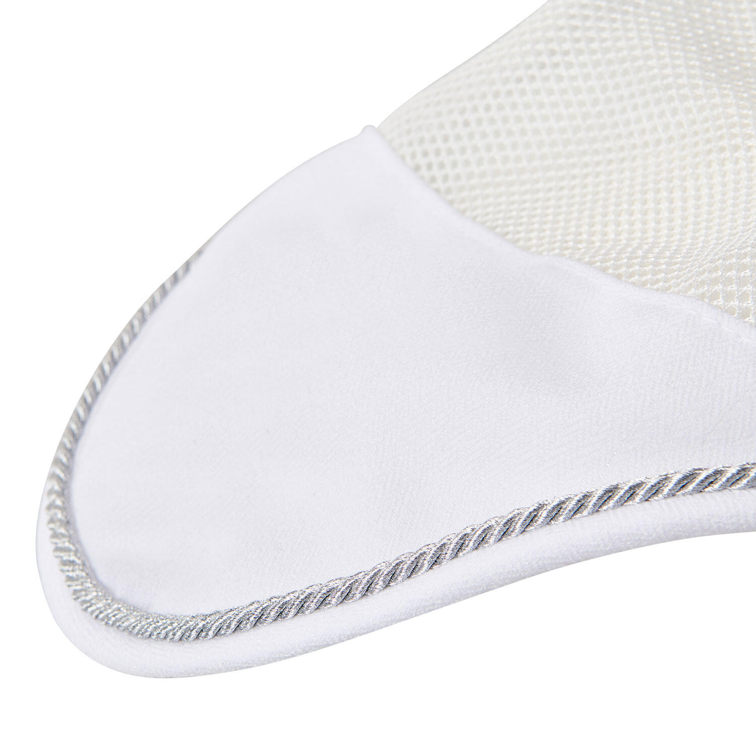 Couvre-oreilles cheval en coton et tissu mesh perforé 3/4