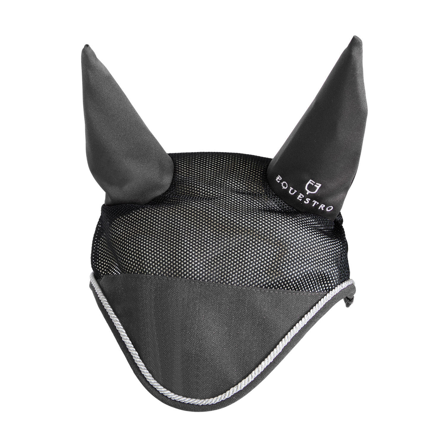 Couvre-oreilles cheval en coton et tissu mesh perforé 2/4