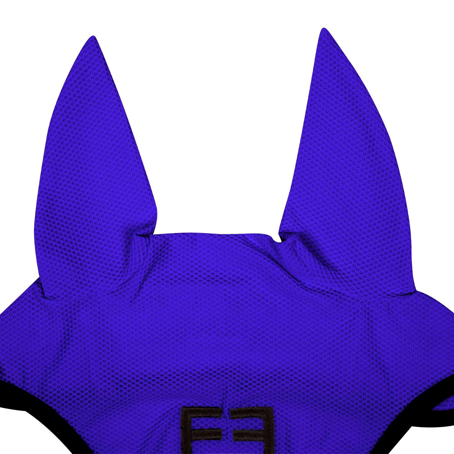 Cuffietta in tessuto traforato con logo 2/4
