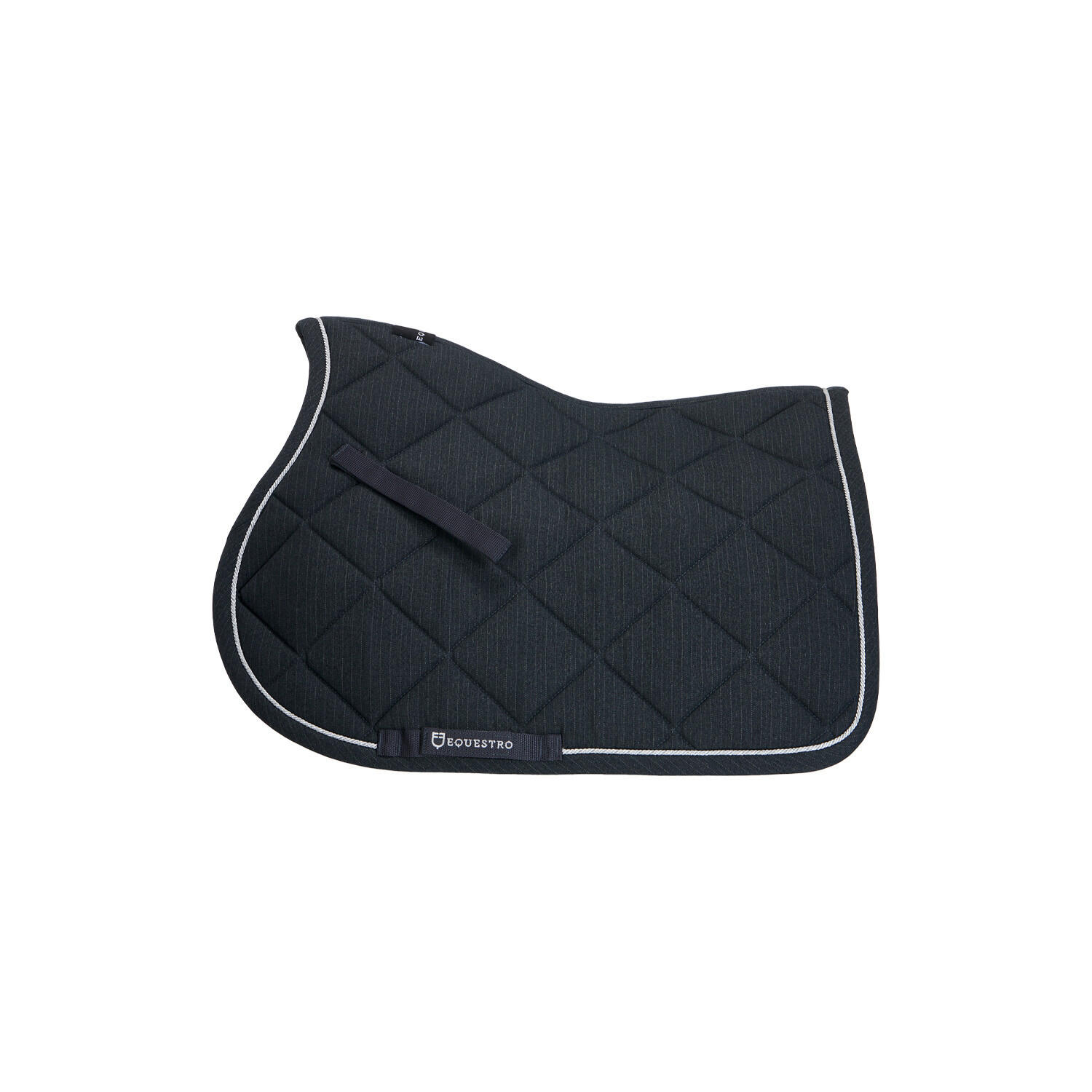 Tapis de selle poney de saut en coton avec passementerie 2/4