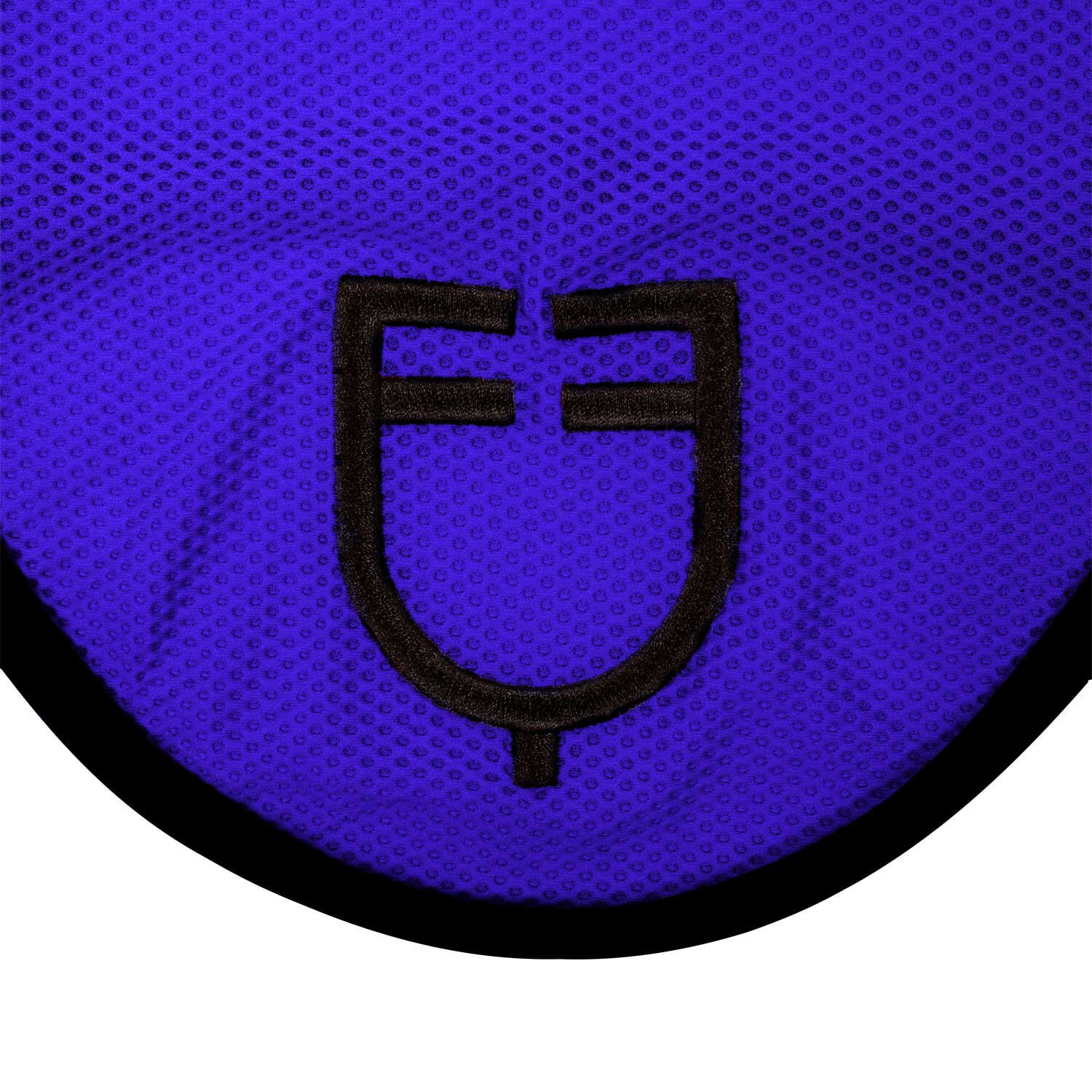 Cuffietta in tessuto traforato con logo 4/4