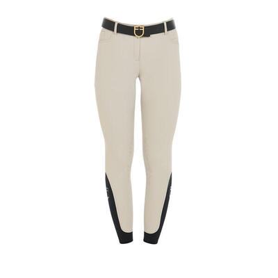 Dames zomer slim fit broek van bi-stretch technische stof