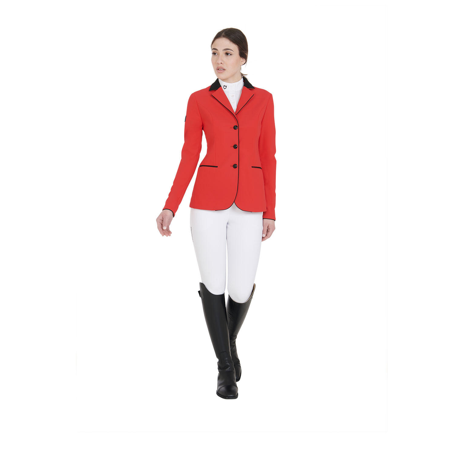 Chaqueta de mujer para concurso tres botones 4/4