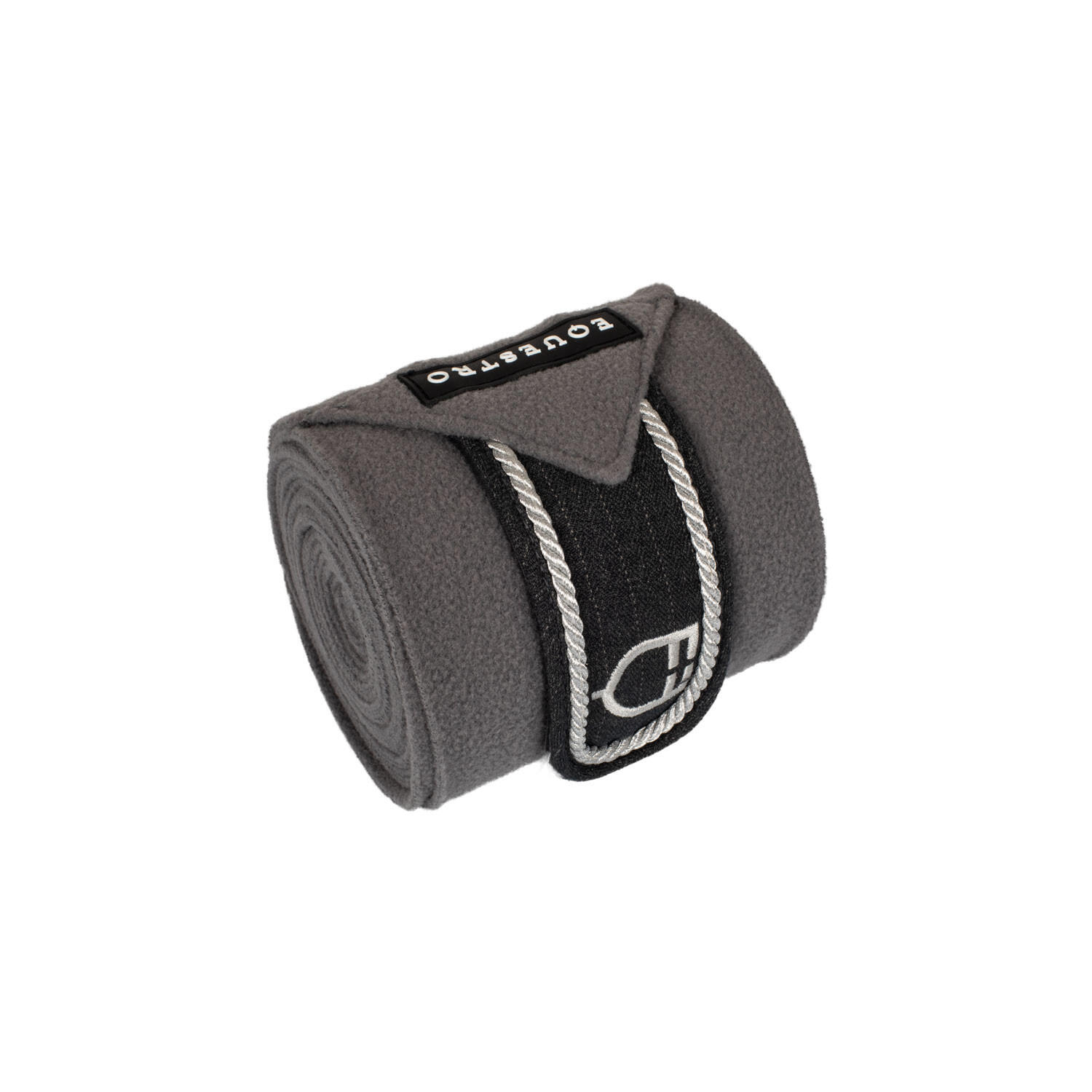 Bandas de borreguillo para pony con logo bordado 4/4