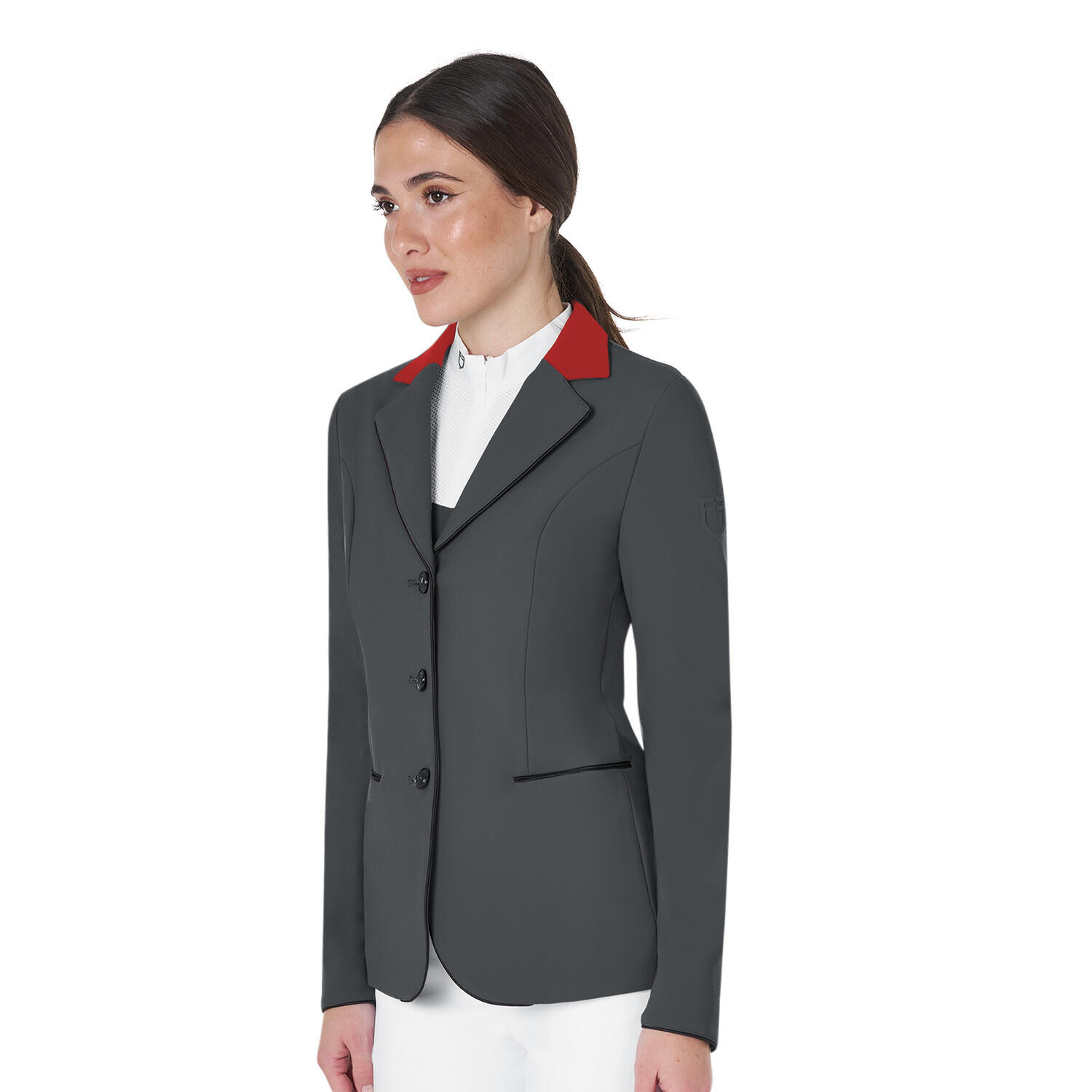 Chaqueta de mujer para concurso tres botones 4/5