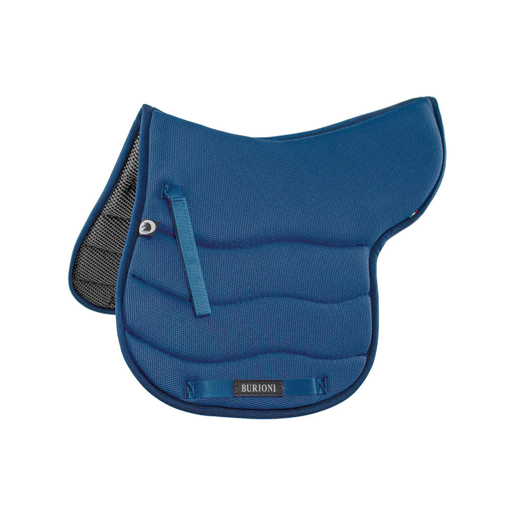 Shaped english saddle pad in tex tech fabric and sympa for horse