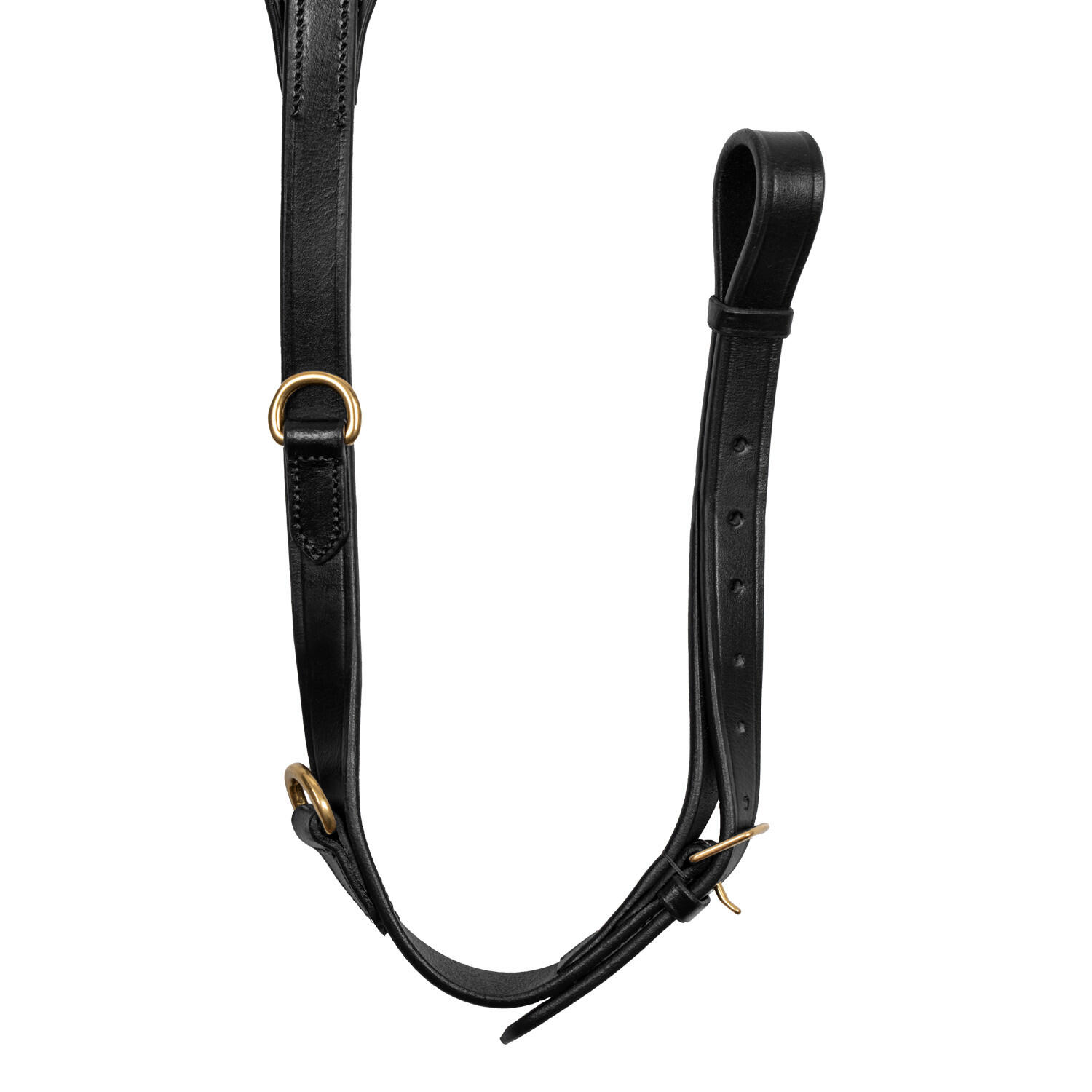 Collier de chasse avec flèche de martingale en cuir 3/4