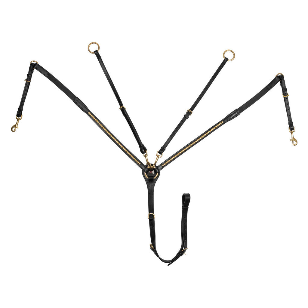 Breastplate with leather fork
