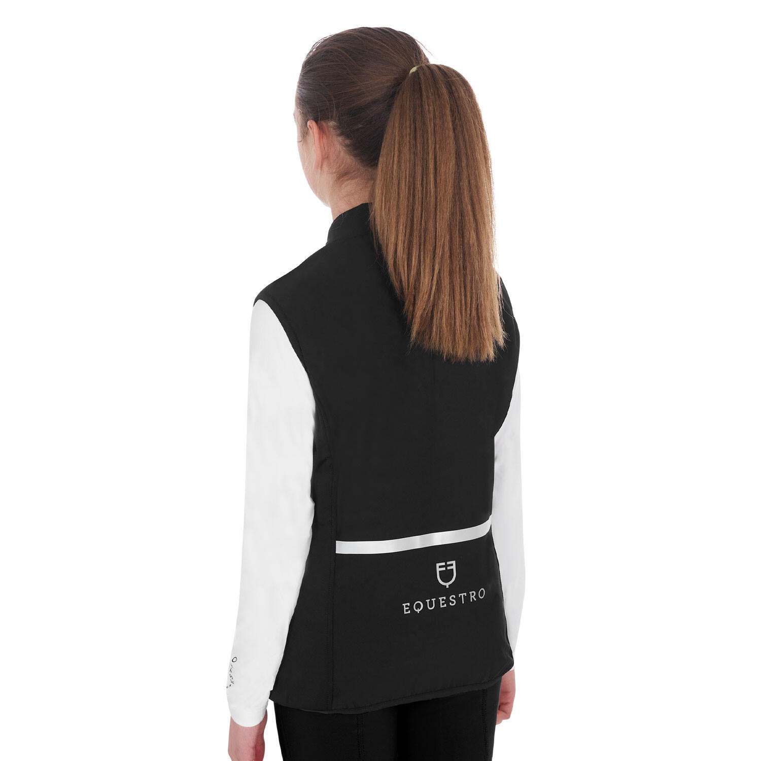 Chaleco niña slim fit en tejido técnico 2/5
