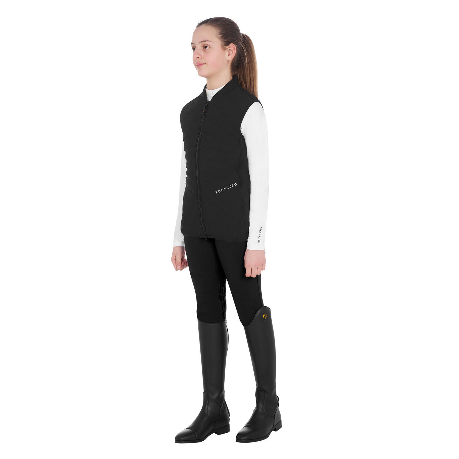 Chaleco niña slim fit en tejido técnico 5/5