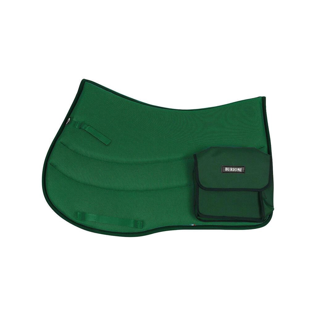 Trekking saddle pad with pockets in tex tech and sympa fabric