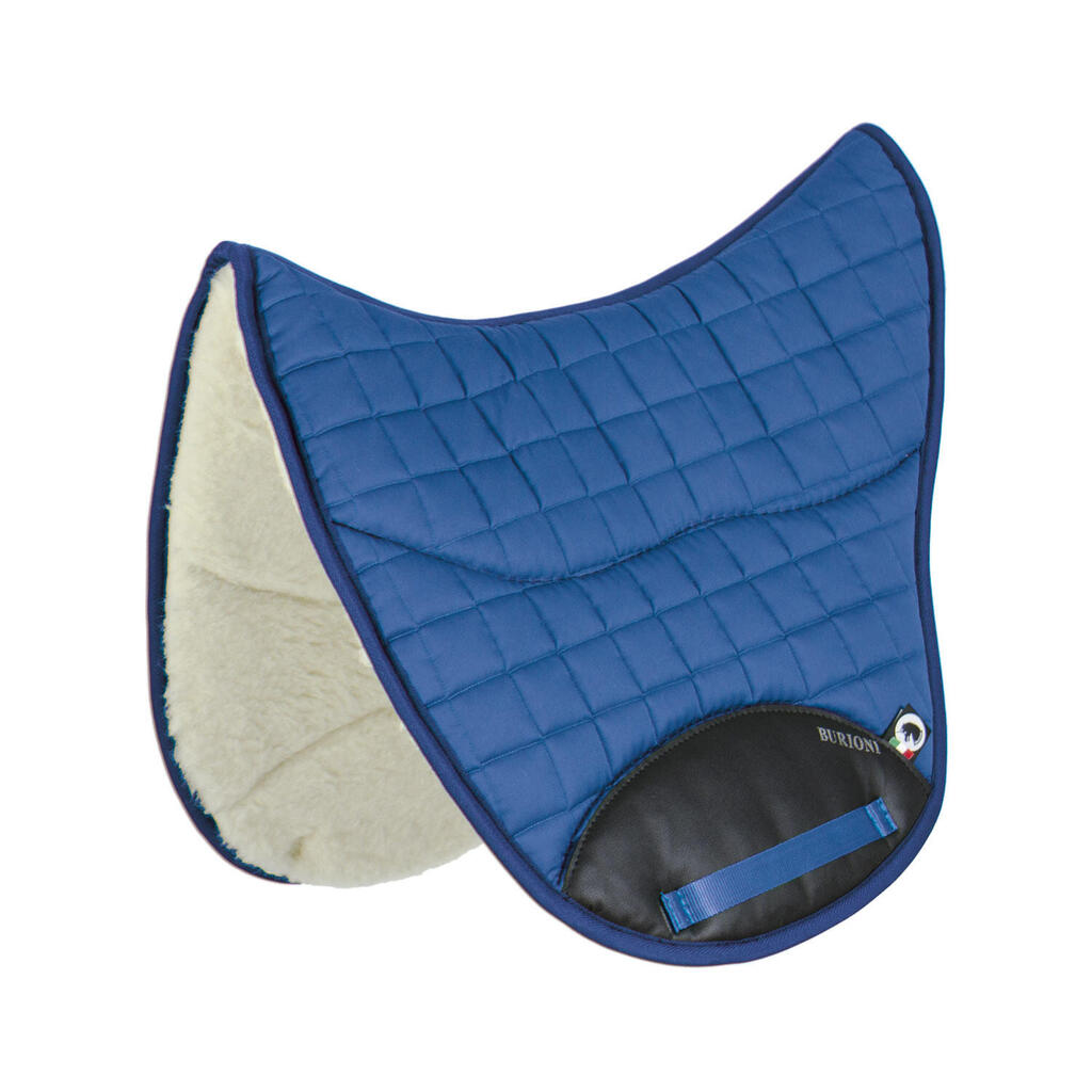 Endurance saddle pad in wool and cotton