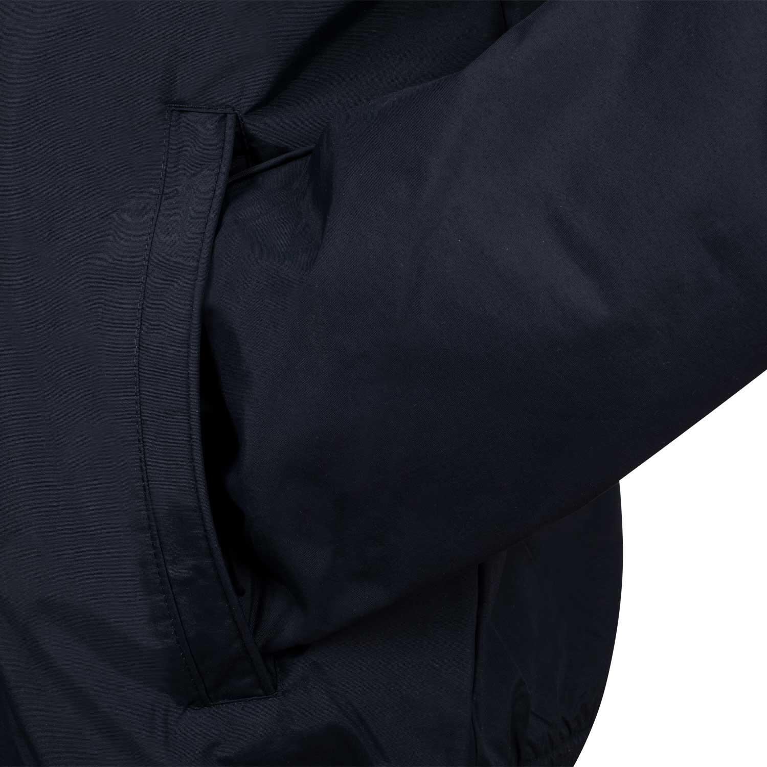Giacca bomber unisex in tessuto tecnico con interno in pile 4/6