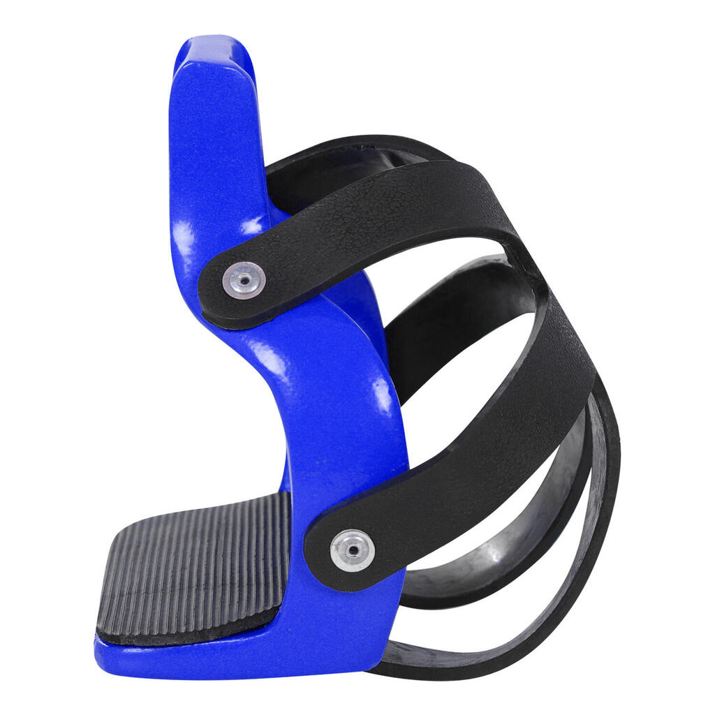 Colored aluminum stirrups with toe cage