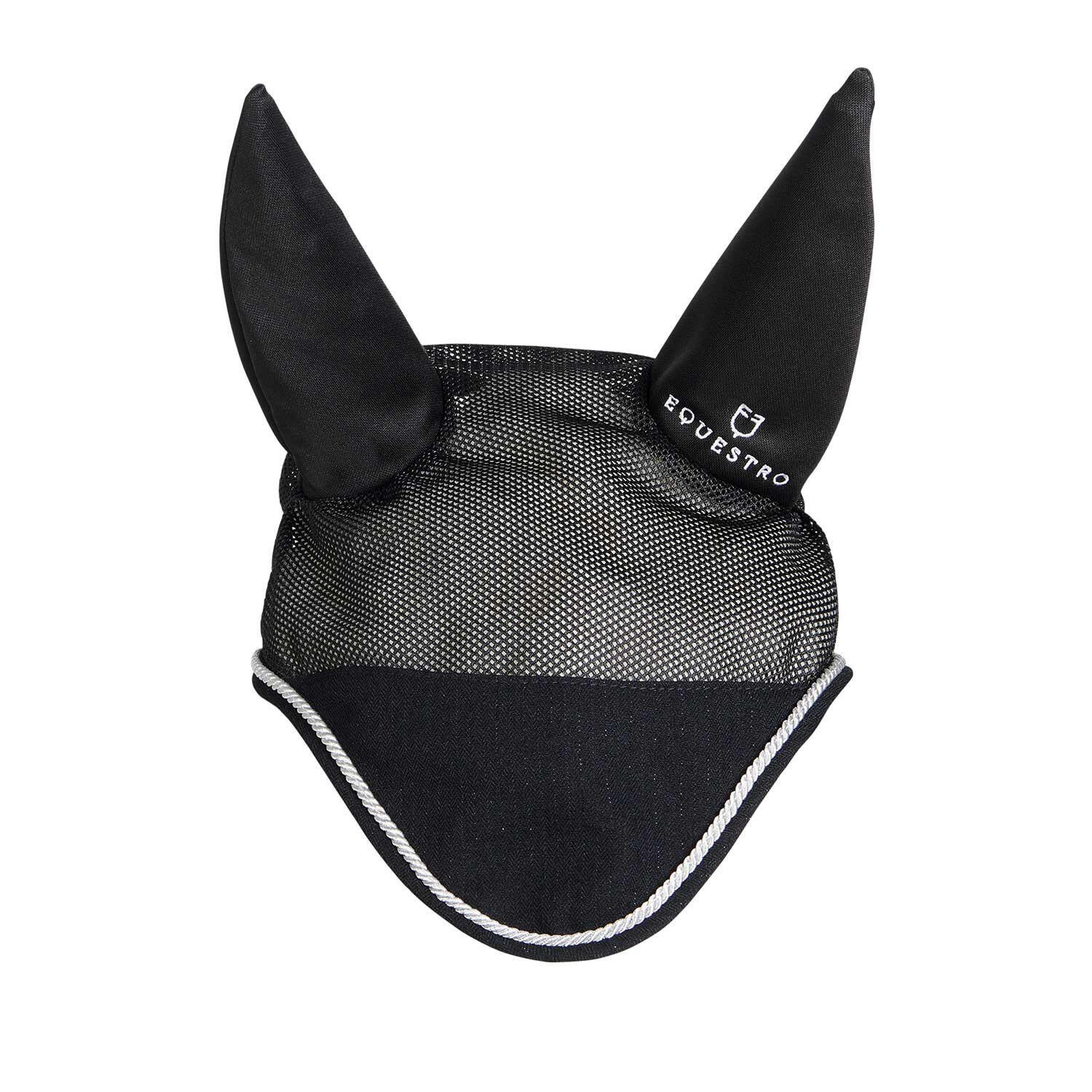 Couvre-oreilles cheval en coton et tissu mesh perforé 2/4