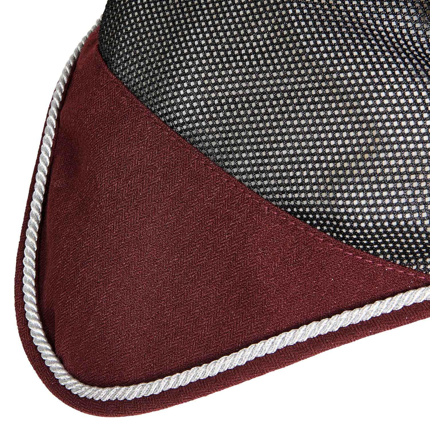 Couvre-oreilles cheval en coton et tissu mesh perforé 3/4