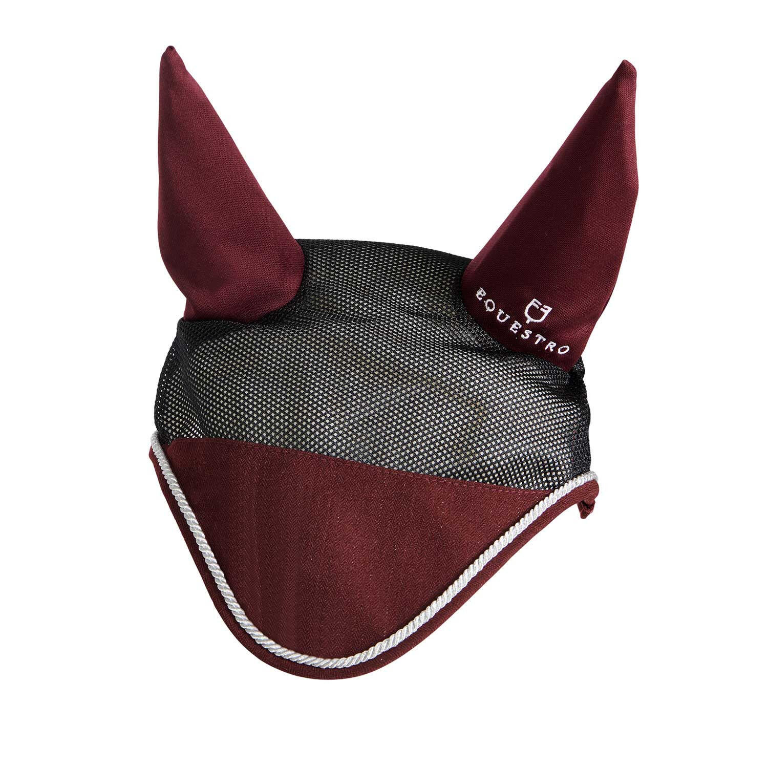 Couvre-oreilles cheval en coton et tissu mesh perforé 2/4