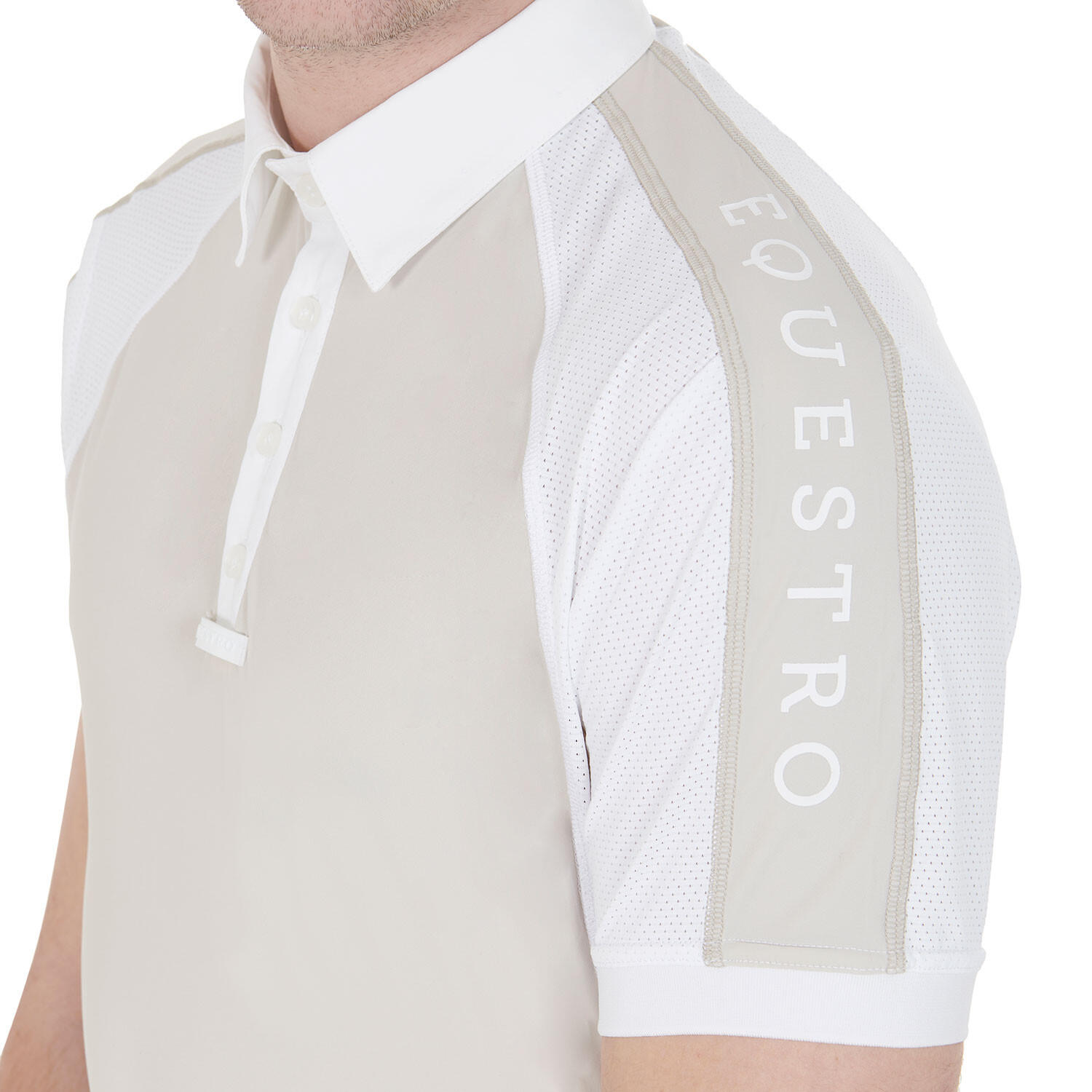 Polo homme de concours slim fit quatre boutons 3/6