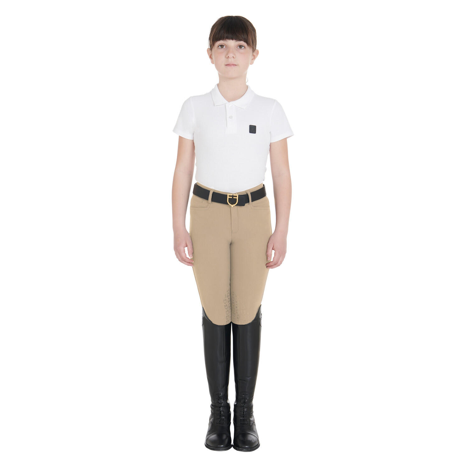Slim fit unisex kinderbroek 5/7