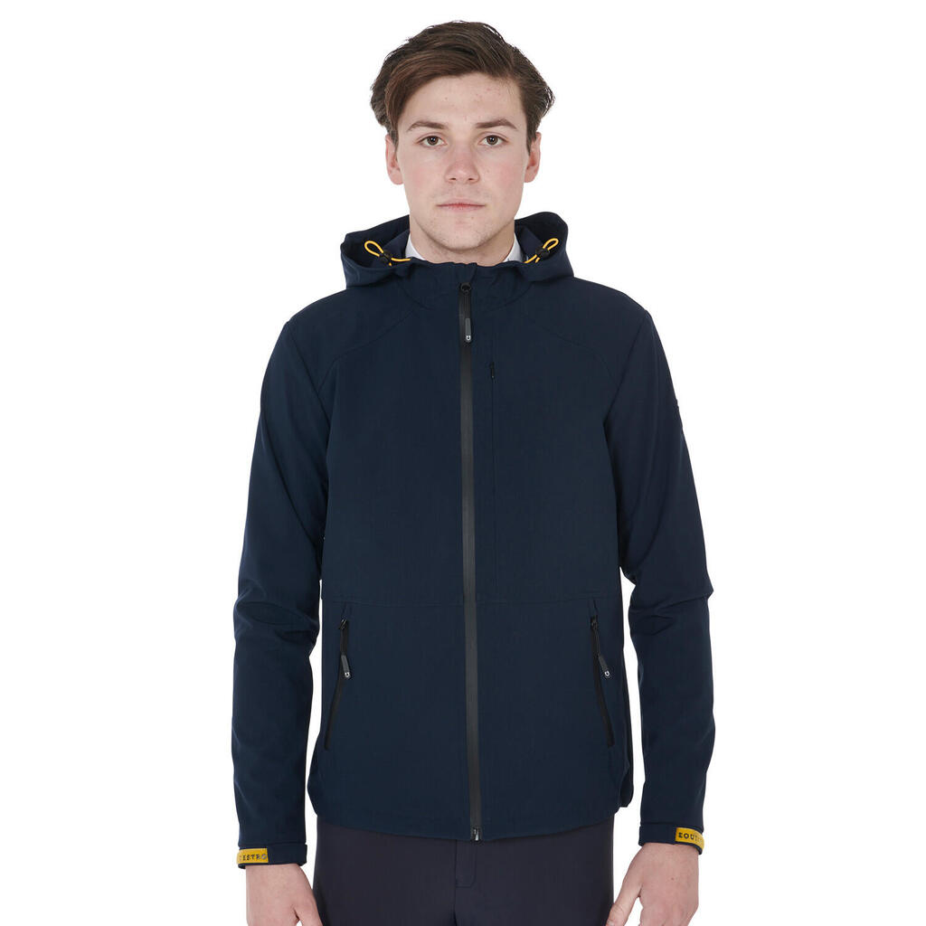 Men's breathable technical fabric jacket